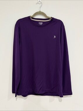 Reel Legends Freeline Men's Medium Purple Long Sleeve Performance Fishing Shirt‎